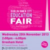 Dublin Inner City Education Fair, To Feature Colleges & Experts (Nov 20)